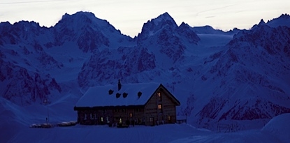 Cabane Mont Fort in Verbier