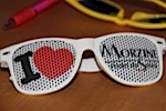 Morzine branded sunglasses